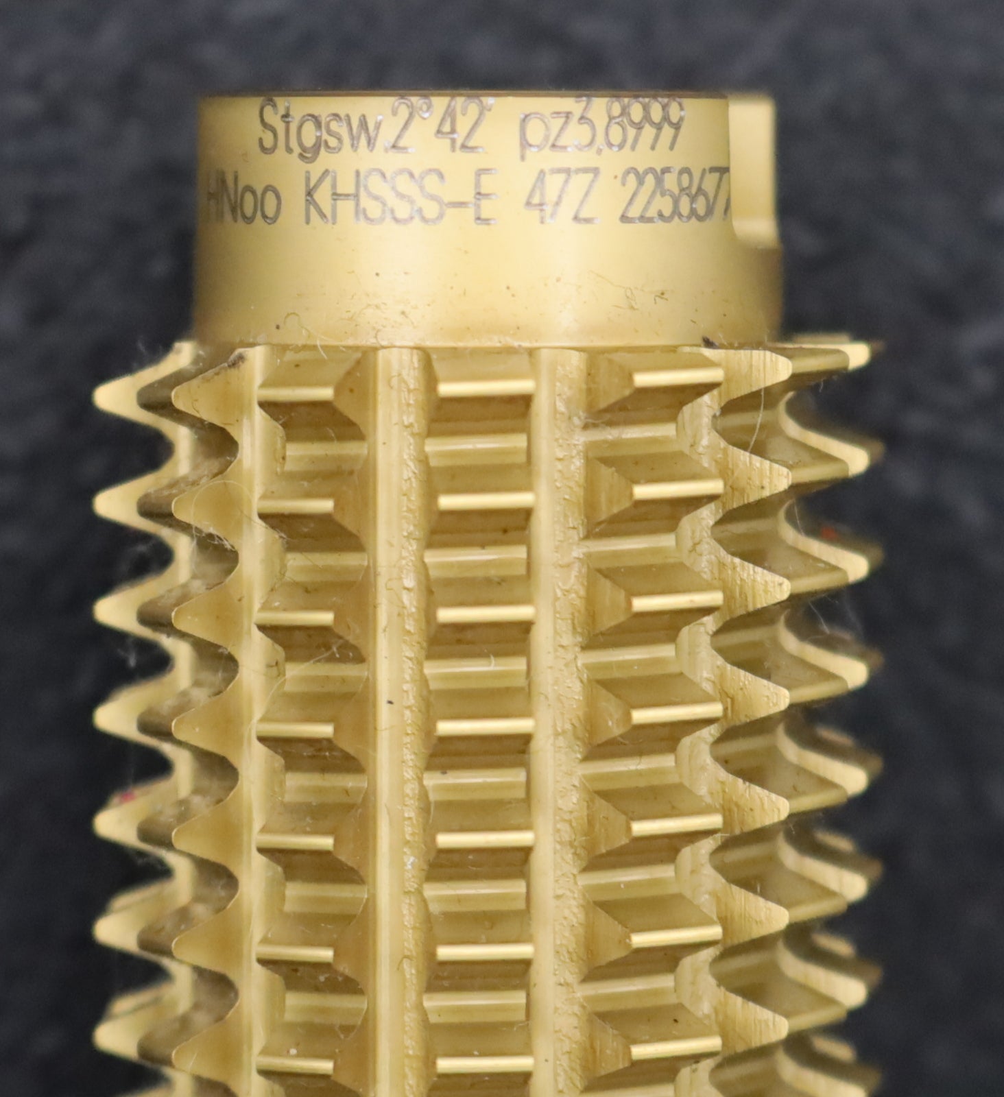 Bild des Artikels FETTE-Zahnrad-Wälzfräser-gear-hob-m=-1,24mm-DIN3968-EGW-20°-Ø29x130xØ16mm