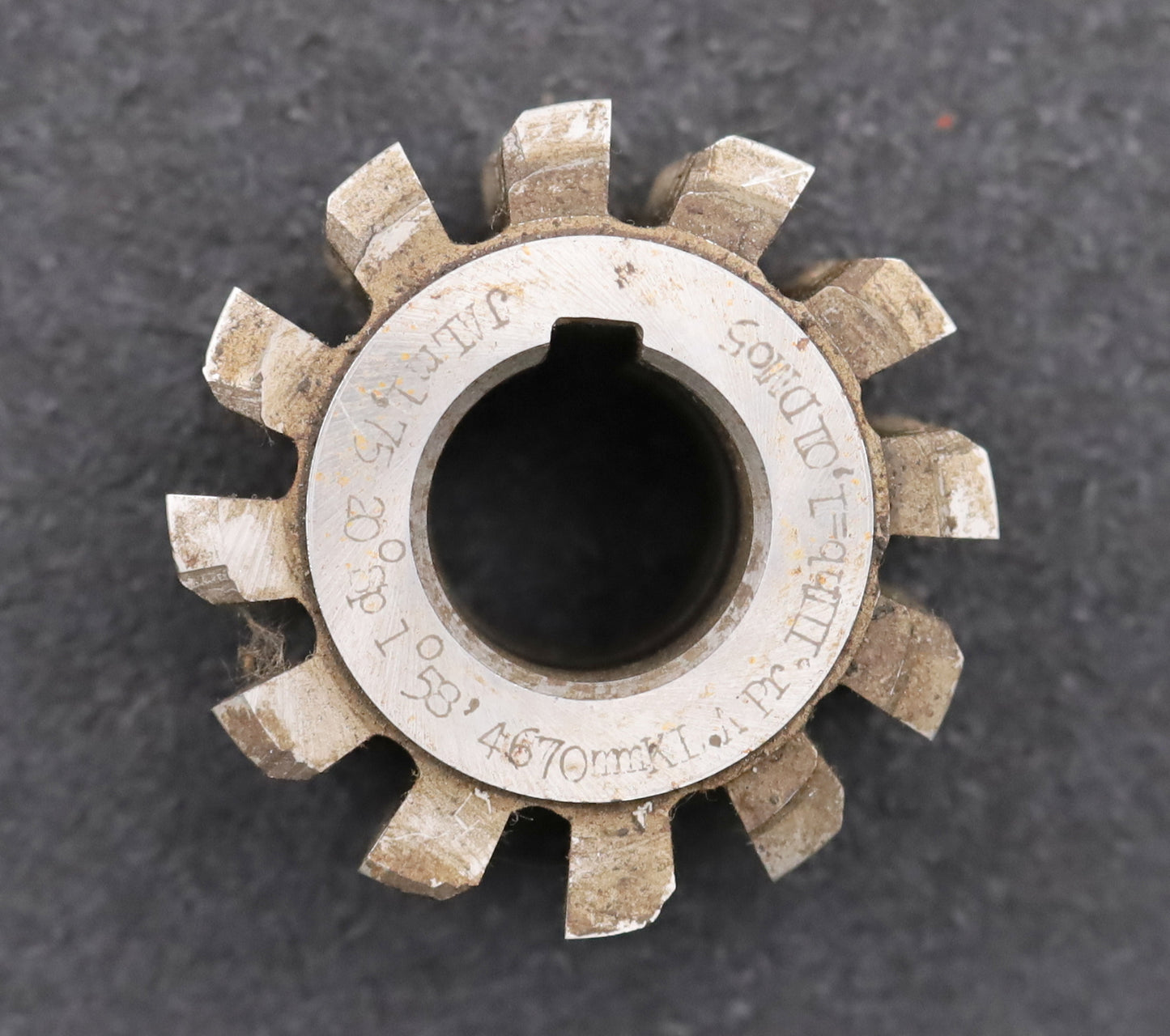 Bild des Artikels JAL-Zahnrad-Wälzfräser-gear-hob-m=-1,75mm-BPIII-DIN3972-EGW-20°-Rest:-65%