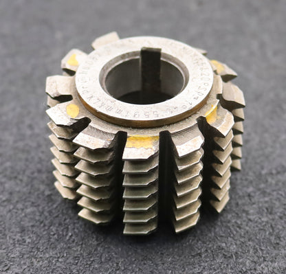 Bild des Artikels JAL-Zahnrad-Wälzfräser-gear-hob-m=-1,5mm-BPIII-nach-DIN3972-EGW-20°-Ø56x39xØ22mm
