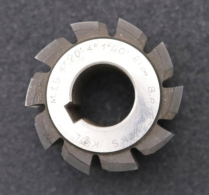 Bild des Artikels KL-Zahnrad-Wälzfräser-gear-hob-m=-1,5mm-BPII-nach-DIN3972-EGW-20°-Rest:-95%