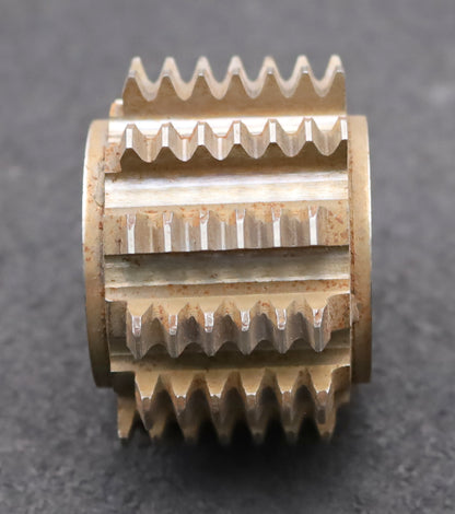 Bild des Artikels JAL-Zahnrad-Wälzfräser-gear-hob-m=-1,5mm-BPIII-nach-DIN3972-EGW-20°-Ø55x39xØ22mm