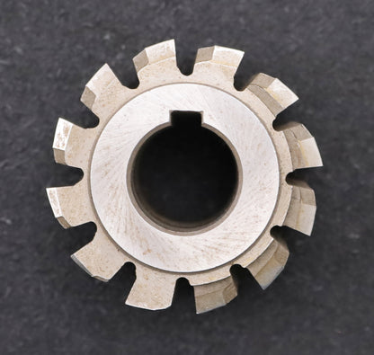 Bild des Artikels JAL-Zahnrad-Wälzfräser-gear-hob-m=-1,5mm-BPII-nach-DIN3972-EGW-20°-Ø57x38xØ22mm