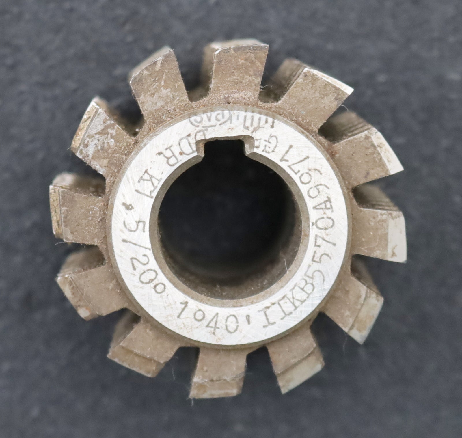 Bild des Artikels PWS-Zahnrad-Wälzfräser-gear-hob-m=-1,5mm-BPII-nach-DIN3972-EGW-20°-Ø56x39xØ22mm