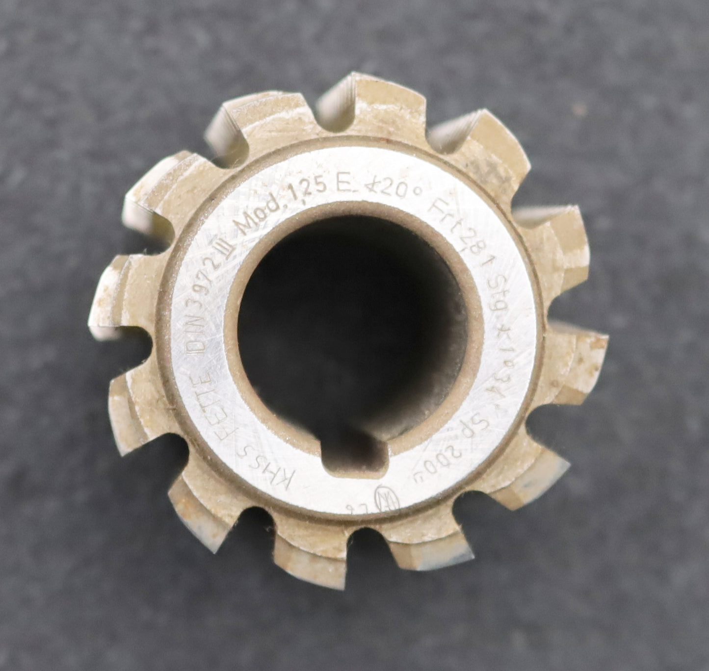 Bild des Artikels FETTE-Zahnrad-Wälzfräser-gear-hob-m=-1,25mm-BPIII-nach-DIN3972-EGW-20°