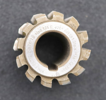 Bild des Artikels FETTE-Zahnrad-Wälzfräser-gear-hob-m=-1,25mm-BPIII-nach-DIN3972-EGW-20°