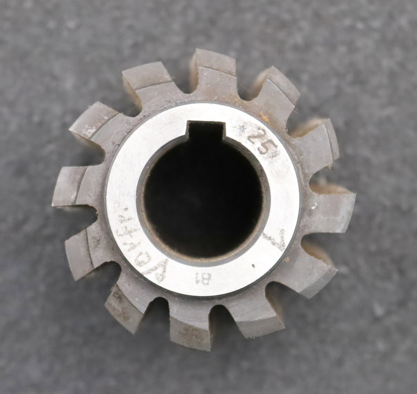 Bild des Artikels Zahnrad-Wälzfräser-gear-hob-m=-1,75mm-EGW-20°-Ø54x55xØ22mm-mit-LKN-Vorfräser