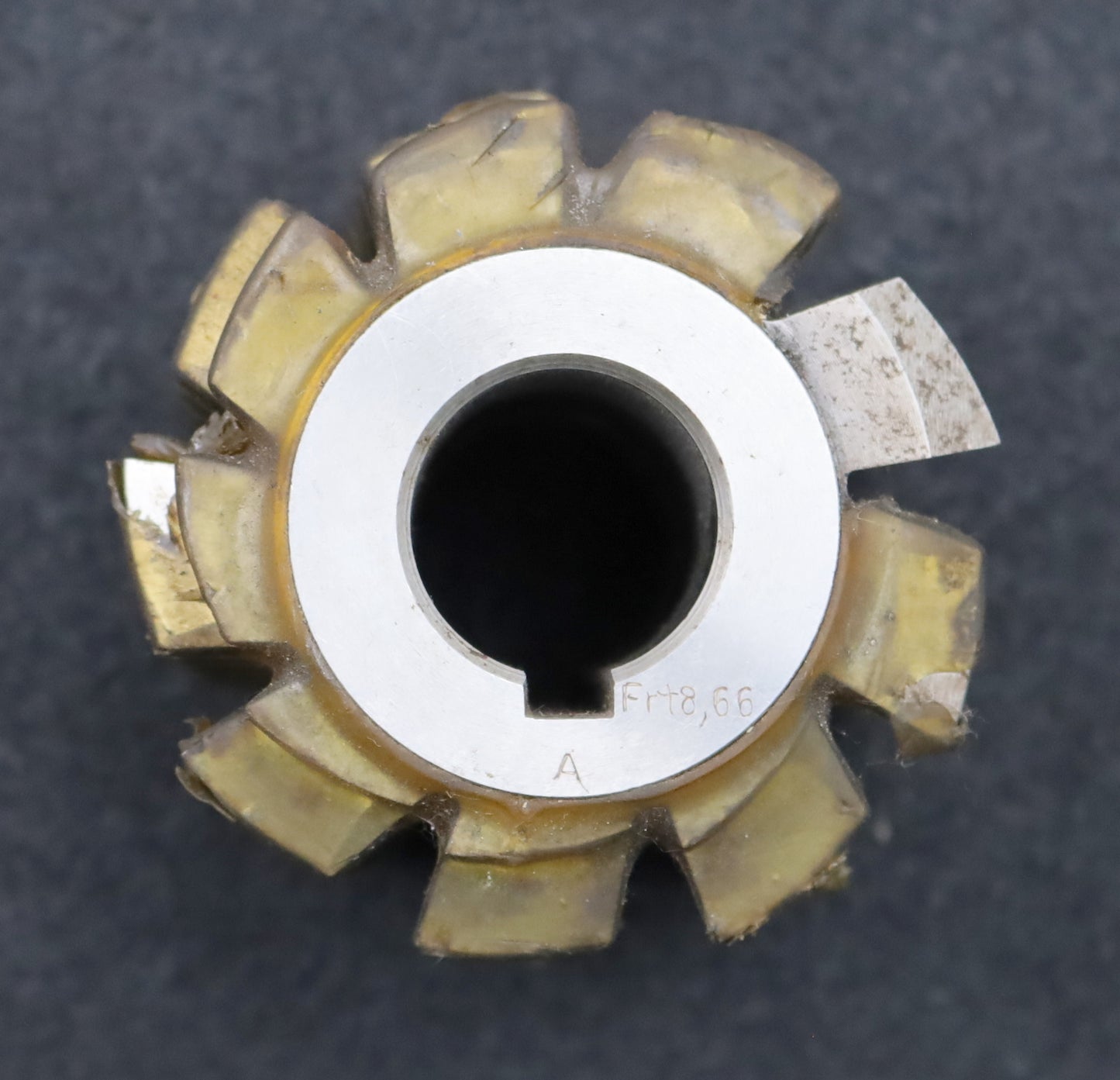 Bild des Artikels Zahnrad-Wälzfräser-gear-hob-m=4,0mm-BPI-nach-DIN-3972-EGW-20°-Ø78x80xØ27mm