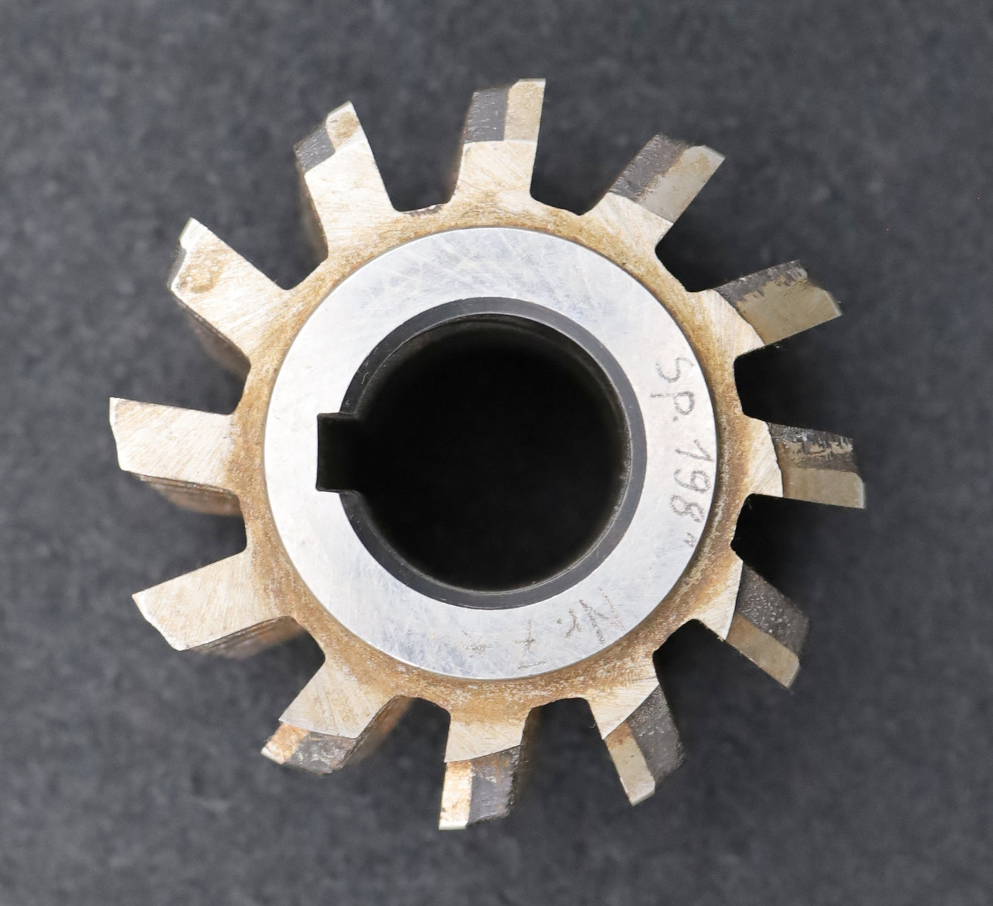 Bild des Artikels Zahnrad-Wälzfräser-gear-hob-m=4,75mm-EGW-20°-BPII-nach-DIN-3972-Ø90x80xØ32mm