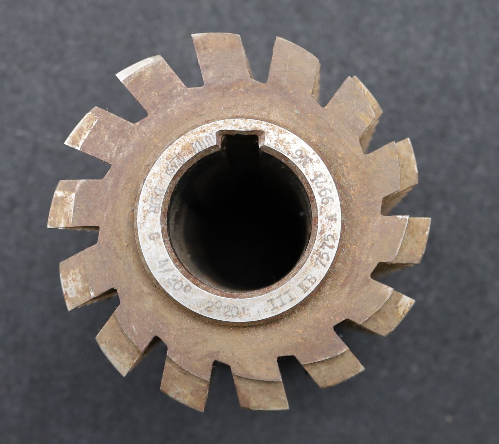 Bild des Artikels PWS-Zahnrad-Wälzfräser-gear-hob-m=4,0mm-BPIII-DIN-3972-EGW-20°-Ø111x135xØ40mm