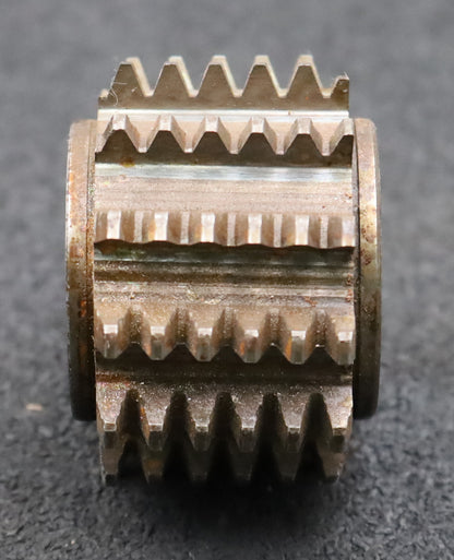 Bild des Artikels PWS-Zahnrad-Wälzfräser-gear-hob-m=1,75mm-BPI-nach-DIN-3972-EGW-20°-Ø55x38xØ22mm