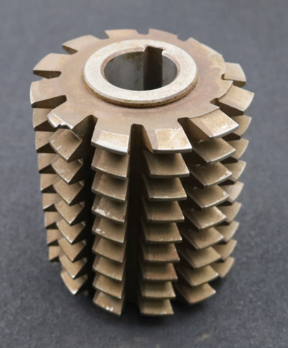 Bild des Artikels PWS-Zahnrad-Wälzfräser-gear-hob-m=5,0mm-EGW-20°-BPIV-DIN-3972-Rest:-95%