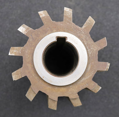 Bild des Artikels PWS-Zahnrad-Wälzfräser-gear-hob-m=5,0mm-EGW-20°-BPIV-DIN-3972-Rest:-50%