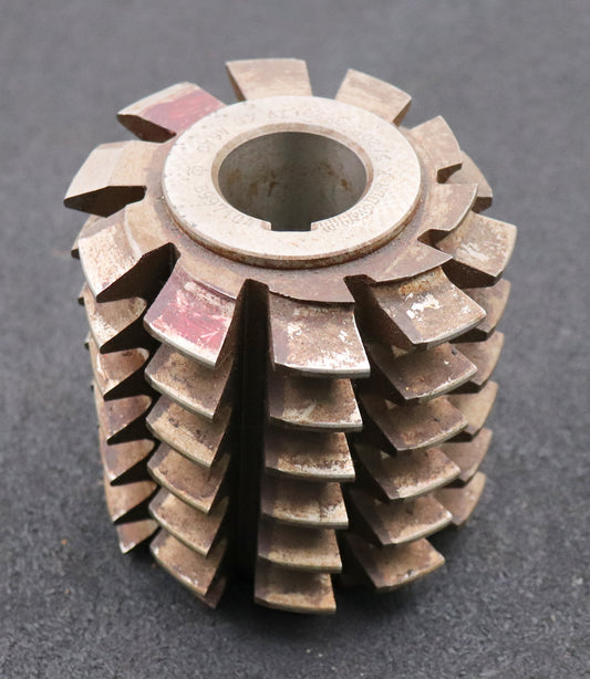 Bild des Artikels PWS-Zahnrad-Wälzfräser-gear-hob-m=5,0mm-EGW-20°-BPIV-DIN-3972-1gg.-Links