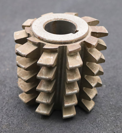 Bild des Artikels PWS-Zahnrad-Wälzfräser-gear-hob-m=5,0mm-EGW-20°-BPII-DIN-3972-1gg.-Links-HSS