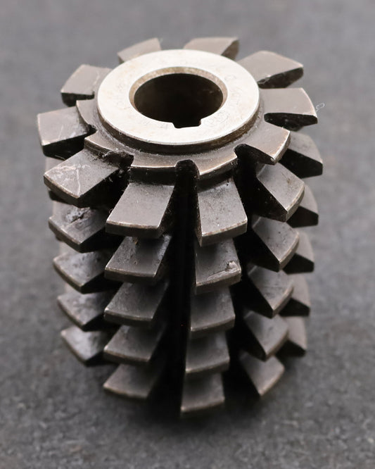 Bild des Artikels PWS-Zahnrad-Wälzfräser-gear-hob-m=5,0mm-EGW-20°--Ø74x90x20mm-mit-LKN-1gg.-Links