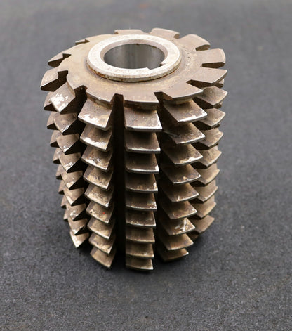 Bild des Artikels PWS-Zahnrad-Wälzfräser-gear-hob-m=5,0mm-EGW-20°-BPIV-DIN-3972-Ø106x150x40mm