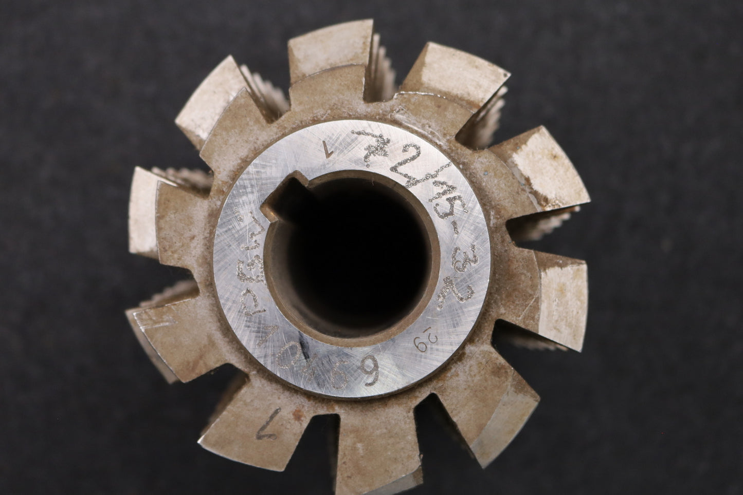 Bild des Artikels PWS-Zahnrad-Wälzfräser-gear-hob-m=5,0mm-EGW-20°-BPII-DIN-3972-spiralgenutet-HSS