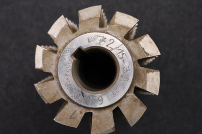 Bild des Artikels PWS-Zahnrad-Wälzfräser-gear-hob-m=5,0mm-EGW-20°-BPII-DIN-3972-spiralgenutet-HSS