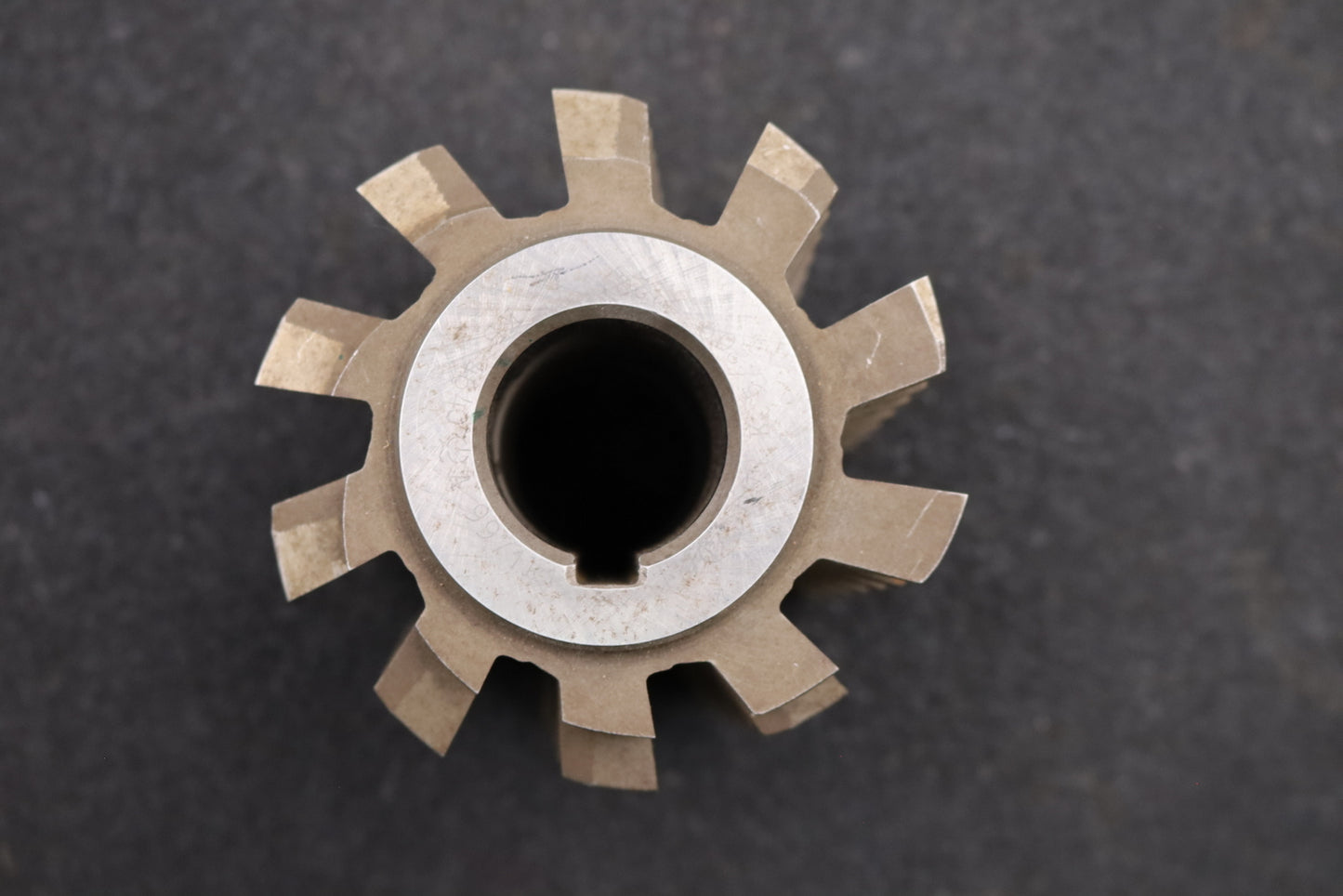 Bild des Artikels PWS-Zahnrad-Wälzfräser-gear-hob-m=5,0mm-EGW-20°-BPII-DIN-3972-10-Spannuten-HSS