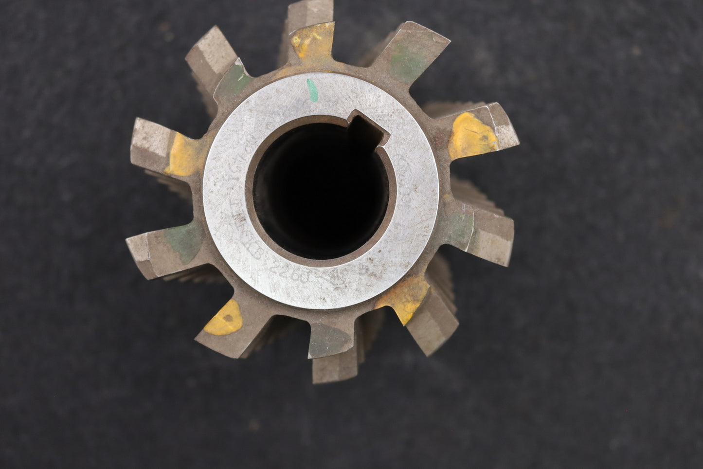 Bild des Artikels PWS-Zahnrad-Wälzfräser-gear-hob-m=5,0mm-EGW-20°-BPIII-DIN-3972-spiralgenutet-!