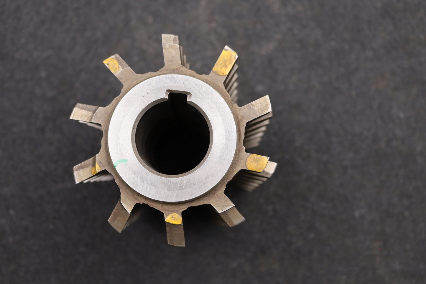 Bild des Artikels PWS-Zahnrad-Wälzfräser-gear-hob-m=5,0mm-EGW-20°-BPIII-DIN-3972-1gg.-Links