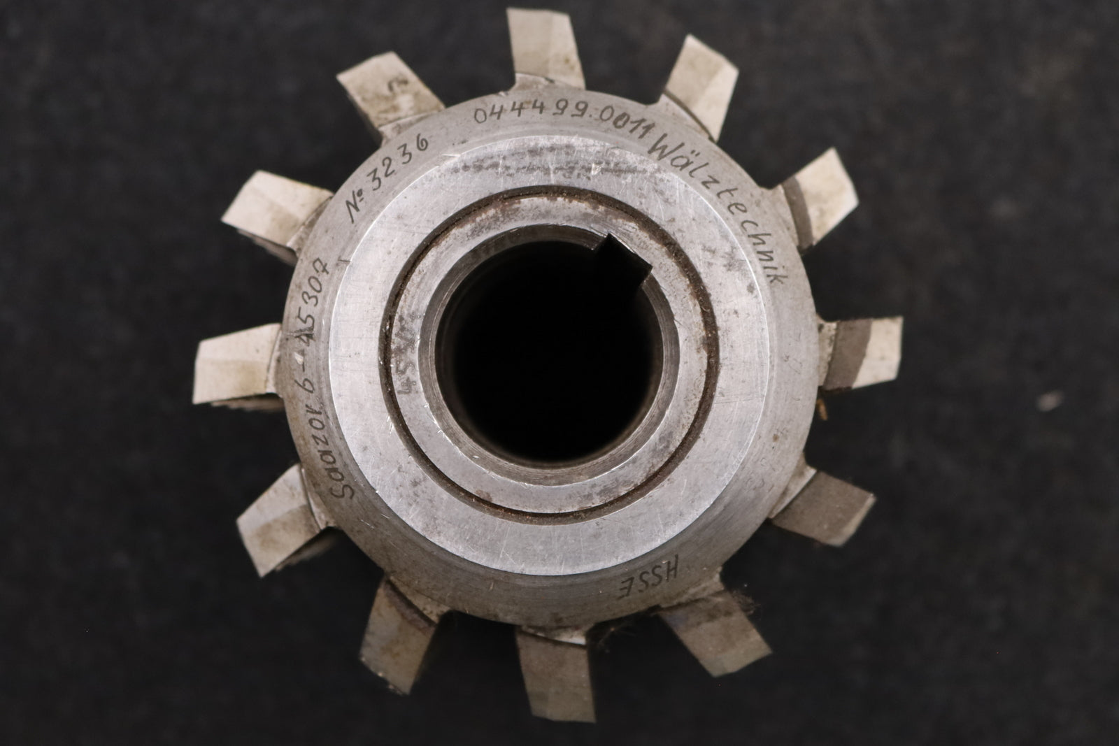 Bild des Artikels SAAZOR-Zahnrad-Wälzfräser-gear-hob-m=5,0mm-EGW-20°-BPIII-DIN-3972-Ø109x106x32mm