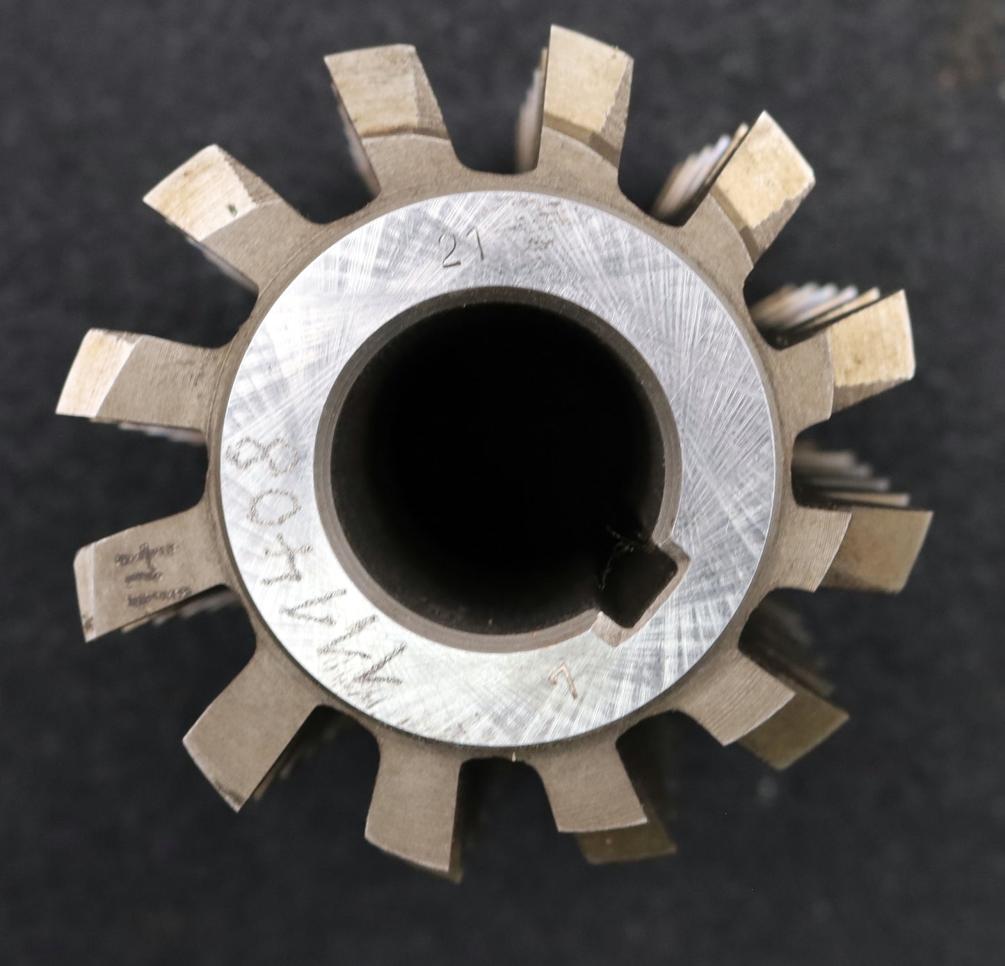 Bild des Artikels PWS-Zahnrad-Wälzfräser-gear-hob-m=4,5mm-EGW-20°-BPII-DIN-3972-Ø88x88x32mm