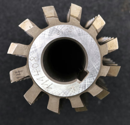 Bild des Artikels PWS-Zahnrad-Wälzfräser-gear-hob-m=4,5mm-EGW-20°-BPII-DIN-3972-Ø88x88x32mm