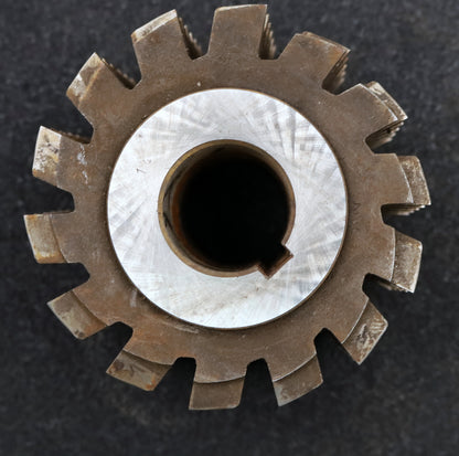 Bild des Artikels PWS-Zahnrad-Wälzfräser-gear-hob-m=3,5mm-EGW-20°-BPIII-DIN-3972-Ø106x70x32mm