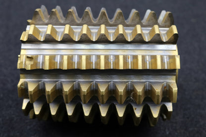 Bild des Artikels PWS-Zahnrad-Wälzfräser-gear-hob-m=5,0mm-EGW-20°-BPIII-DIN-3972-Ø123x150x40mm