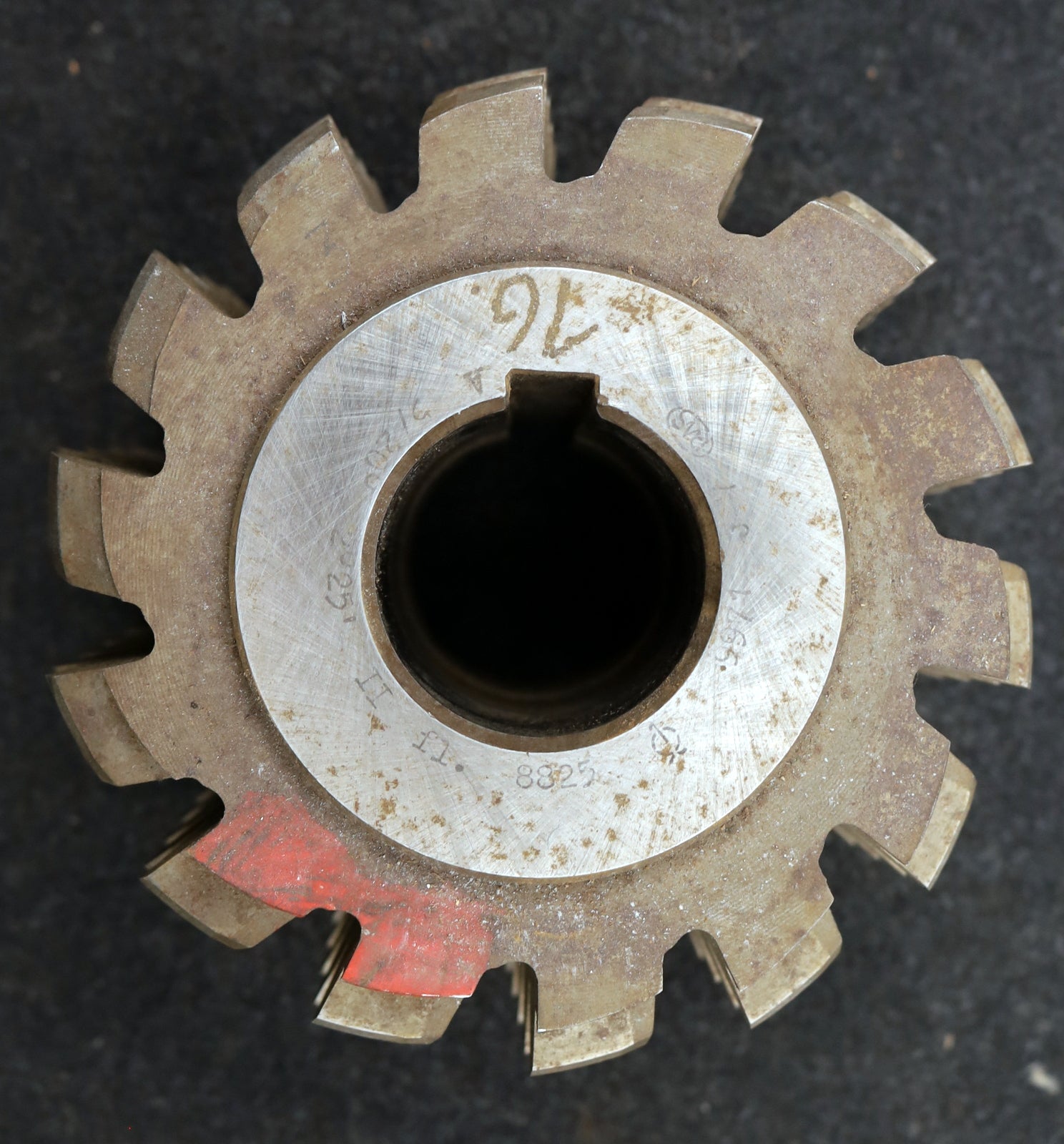 Bild des Artikels PWS-Zahnrad-Wälzfräser-gear-hob-m=5,0mm-EGW-20°-BPII-DIN-3972-LKN-1gg.-Links-HSS