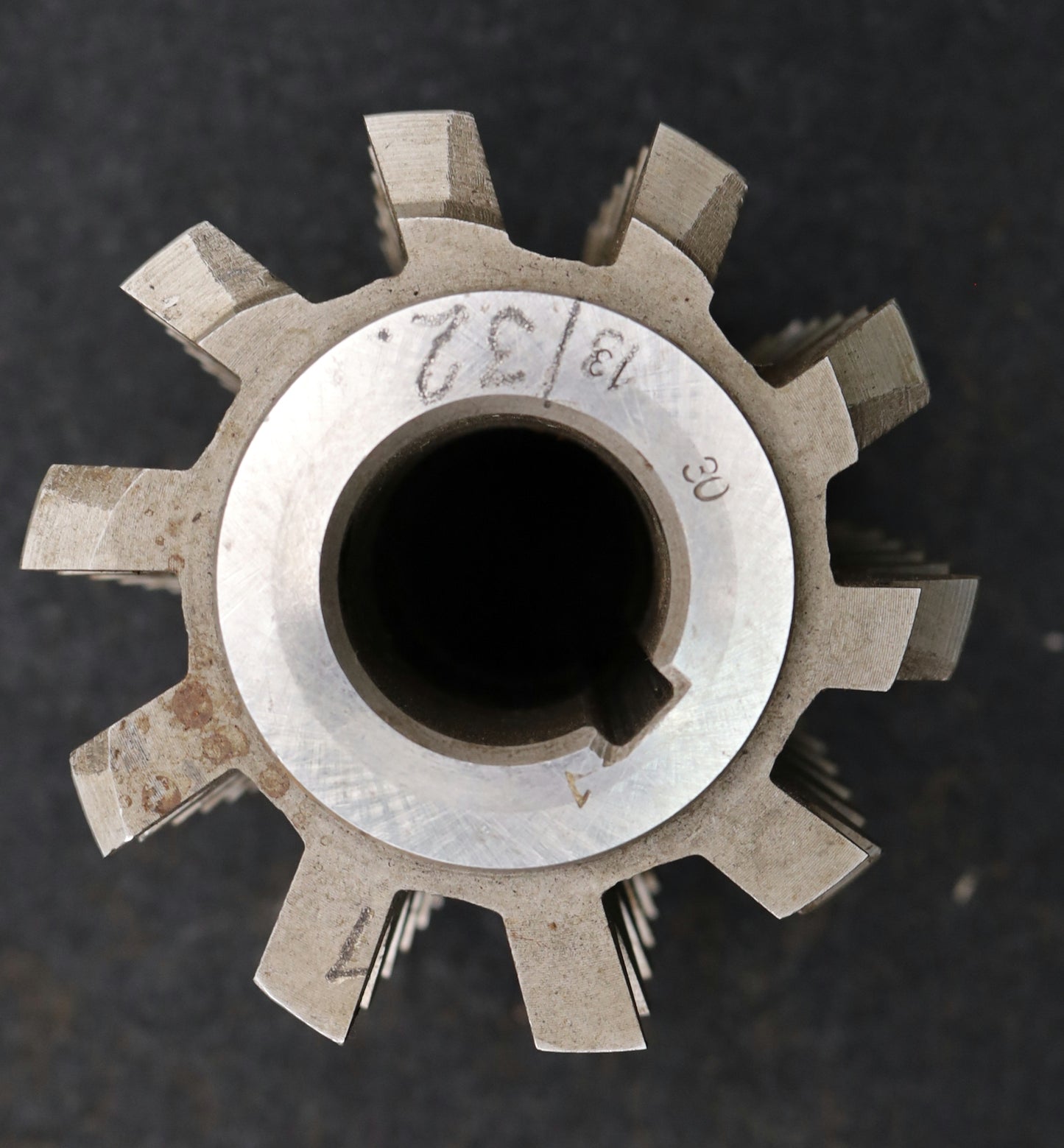 Bild des Artikels PWS-Zahnrad-Wälzfräser-gear-hob-m=5,0mm-EGW-20°-BPII-DIN-3972-LKN-Rest:-60%