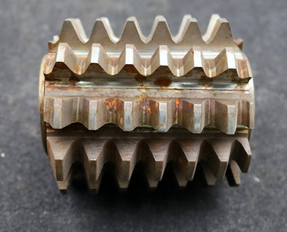 Bild des Artikels PWS-Zahnrad-Wälzfräser-gear-hob-m=5,0mm-EGW-20°-Restnutzung:-70%-BPII-DIN-3972
