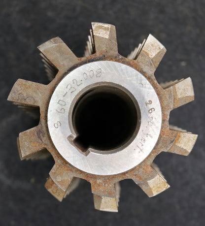 Bild des Artikels PWS-Zahnrad-Wälzfräser-gear-hob-m=5,0mm-EGW-20°-BPII-Restnutzung:-60%-DIN-3972