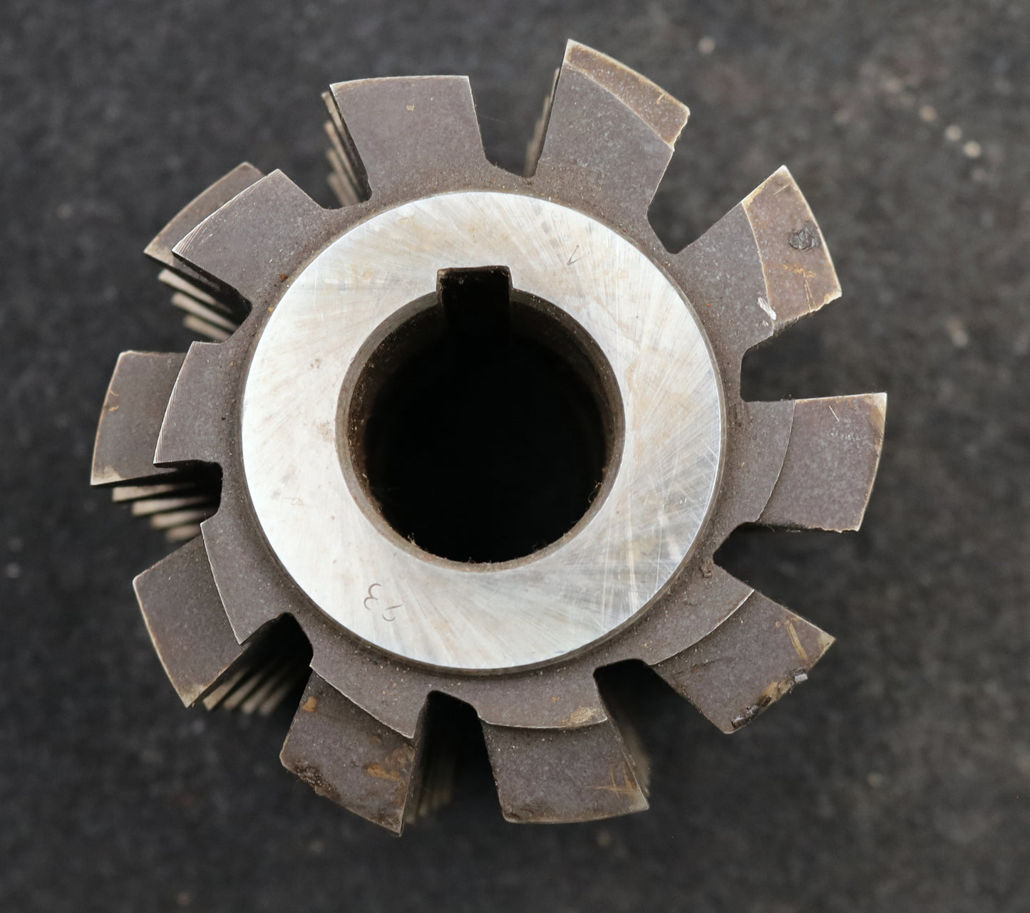 Bild des Artikels PWS-Zahnrad-Wälzfräser-gear-hob-m=5,0mm-EGW-20°-BPI-DIN-3972-Restnutzung:-95%