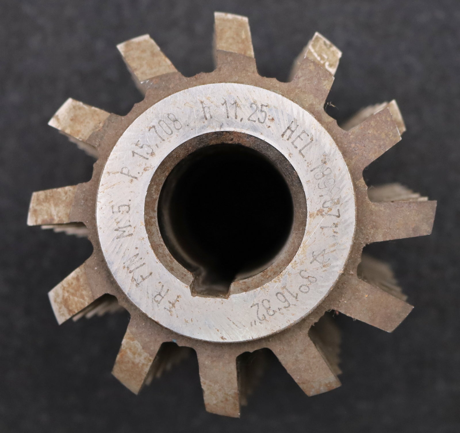 Bild des Artikels Zahnrad-Wälzfräser-gear-hob-m=5,0mm-EGW-20°--Ø98x100x32mm-mit-LKN-1gg.-Rechts