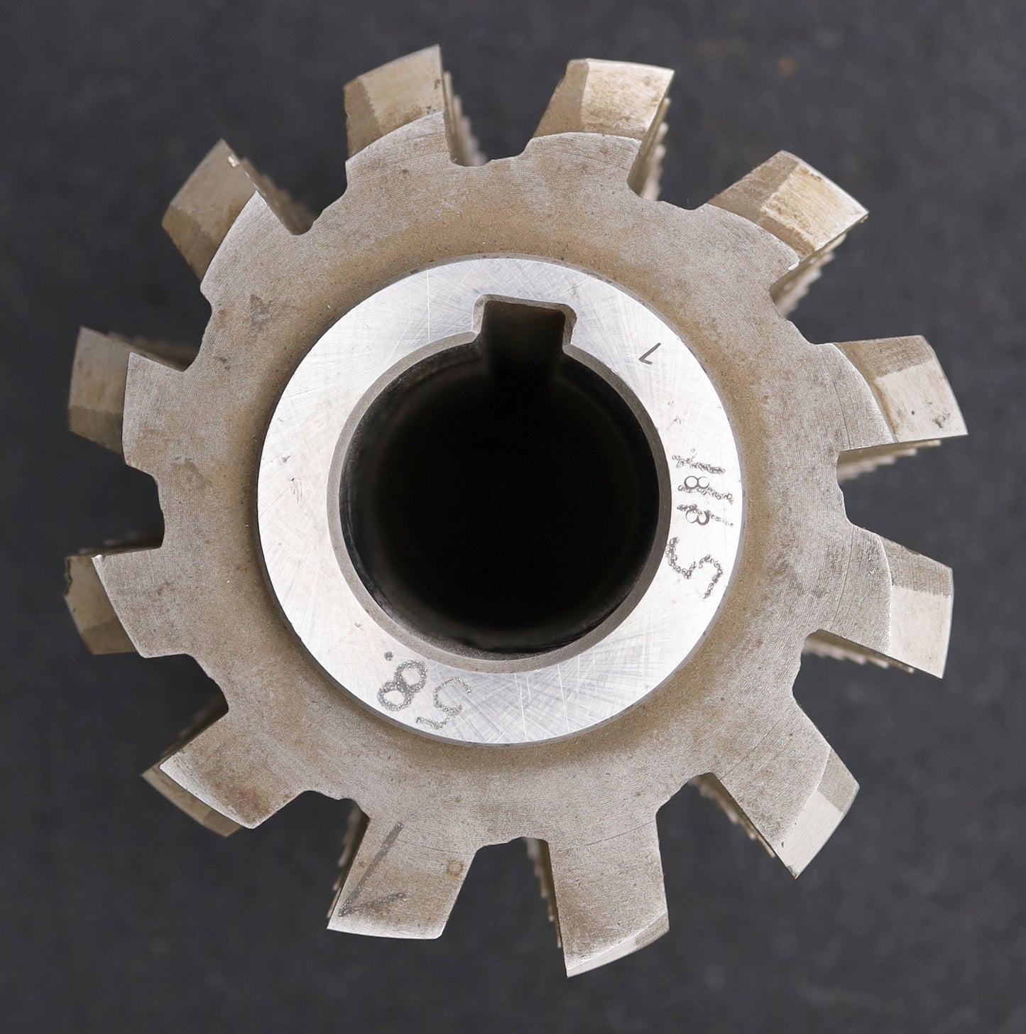 Bild des Artikels PWS-Zahnrad-Wälzfräser-gear-hob-m=5,0mm-EGW-20°-BPIII-DIN-3972-Ø125x150x40mm