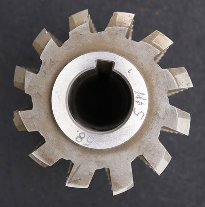 Bild des Artikels PWS-Zahnrad-Wälzfräser-gear-hob-m=5,0mm-EGW-20°-BPIII-DIN-3972-Ø125x150x40mm