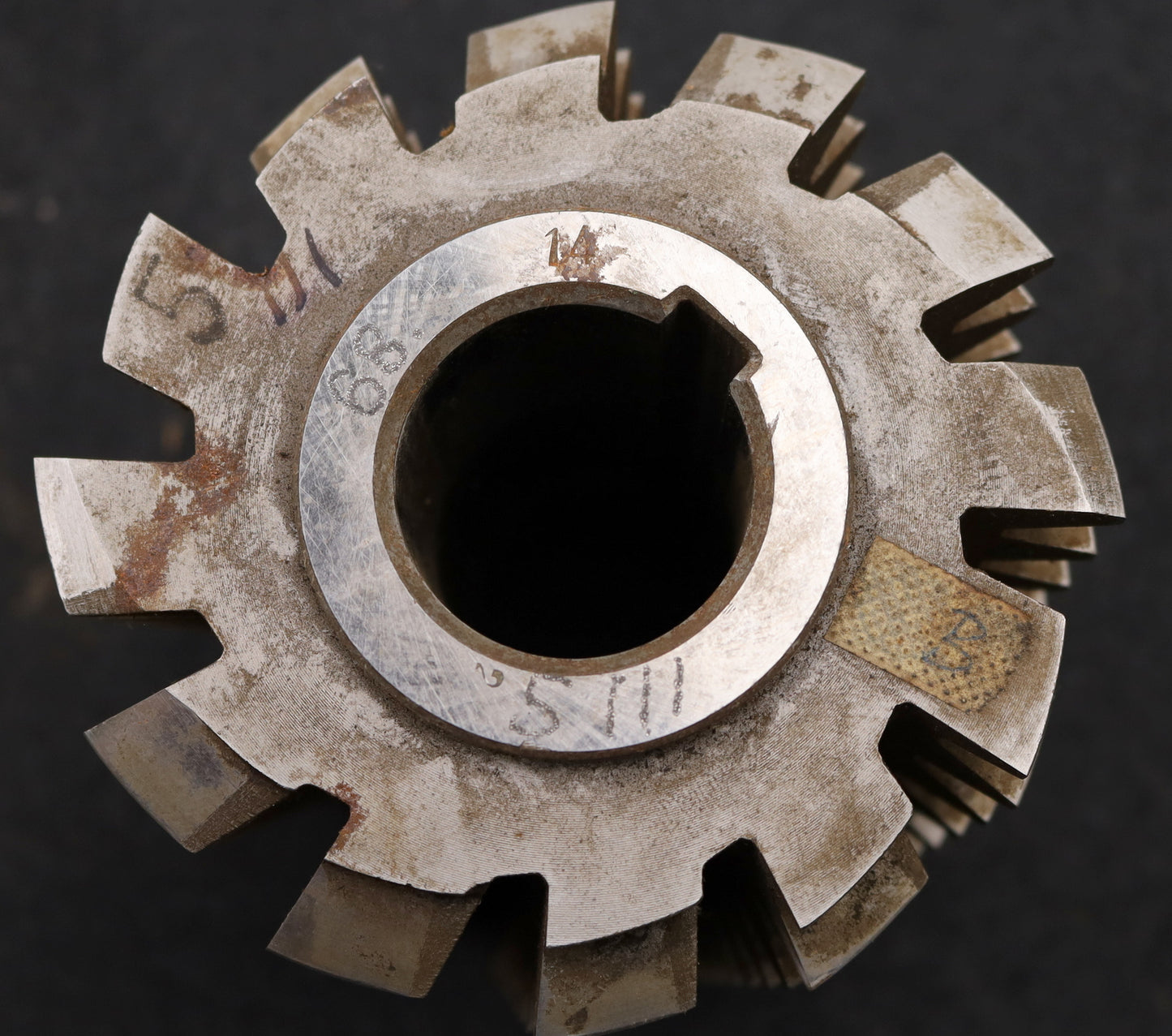 Bild des Artikels PWS-Zahnrad-Wälzfräser-gear-hob-m=5,0mm-EGW-20°-BPIII-Ø125x150x40mm-DIN-3972