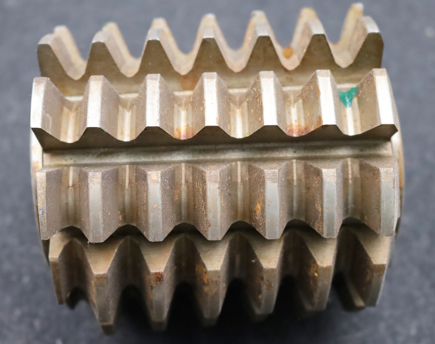 Bild des Artikels PWS-Zahnrad-Wälzfräser-gear-hob-m=5,0mm-EGW-20°-BPII-DIN-3972-HSS-Ø100x108x32mm