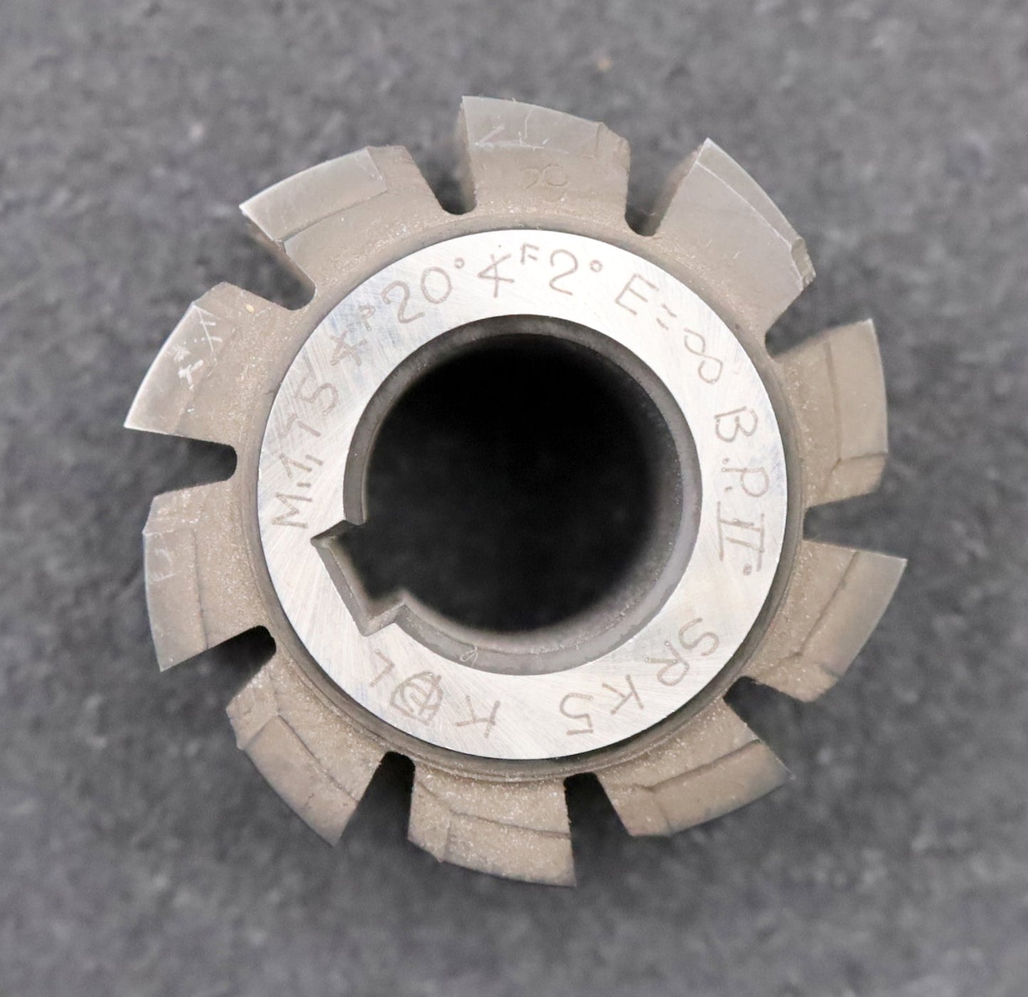 Bild des Artikels KL-Zahnrad-Wälzfräser-gear-hob-m=-1,75mm-BP-II-DIN-3972-EGW-20°-Ø54x39xØ22mm