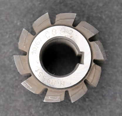 Bild des Artikels KL-Zahnrad-Wälzfräser-gear-hob-m=-1,75mm-BP-II-DIN-3972-EGW-20°-Ø54x39xØ22mm