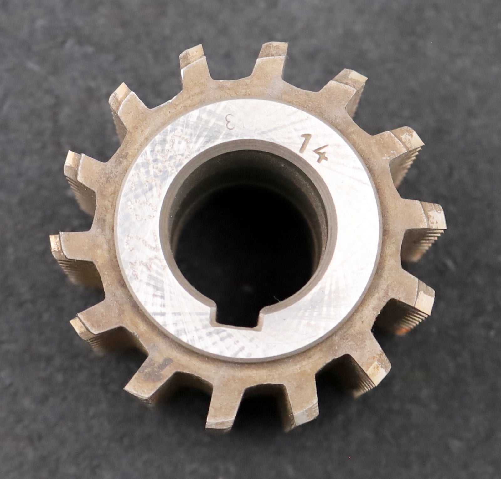 Bild des Artikels PWS-Zahnrad-Wälzfräser-gear-hob-m=-1,5mm-BP-II-DIN-3972-EGW-20°-Ø67x58xØ27mm-LKN