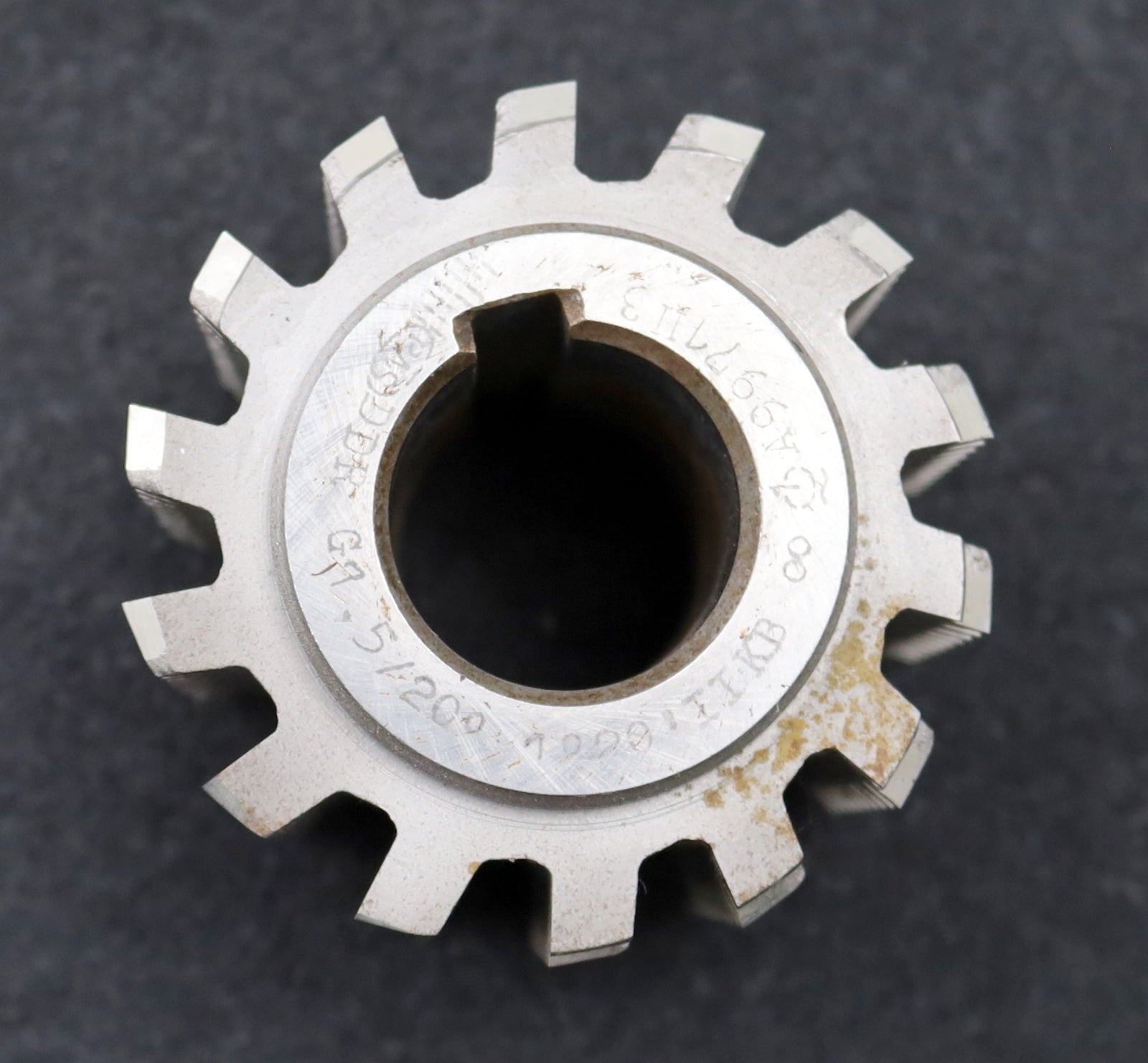 Bild des Artikels PWS-Zahnrad-Wälzfräser-gear-hob-m=-1,5mm-BP-II-DIN-3972-EGW-20°-Ø69x59xØ27mm