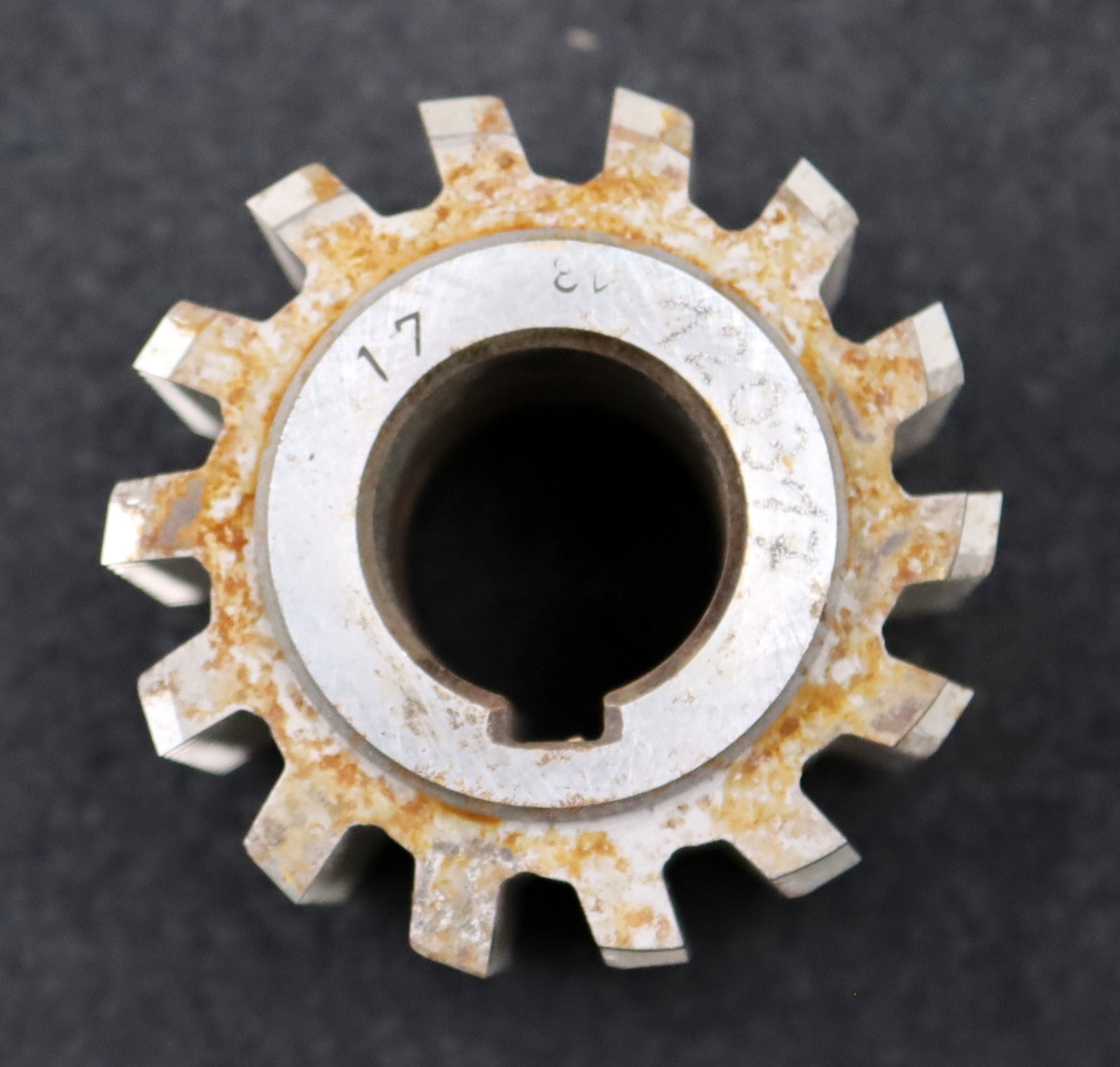 Bild des Artikels PWS-Zahnrad-Wälzfräser-gear-hob-m=-1,5mm-BP-II-DIN-3972-EGW-20°-Ø69x59xØ27mm