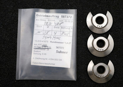 Bild des Artikels DOLD-Rundmesser-für-KLINGELNBERG-FK41-m=0,7-0,7-5-25°-EGW-Ø28x4xØ8mm