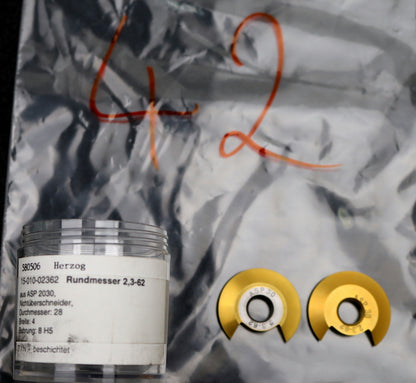 Bild des Artikels DOLD-Rundmesser-für-KLINGELNBERG-FK41-m=1,15-2,3-62-17,5°-/-11°-EGW-Ø28x4xØ8mm