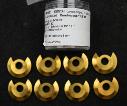 Bild des Artikels DOLD-Rundmesser-für-KLINGELNBERG-FK41-m=0,9-1,8-37-19°-/-11°-EGW-Ø28x4xØ8mm