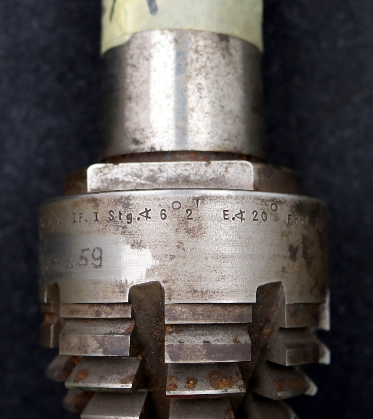 Bild des Artikels KLINGELNBERG-Palloid-Wälzfräser-Form-A-m=-3,0-EGW-20°-Zahnform-I-1gg.-Links