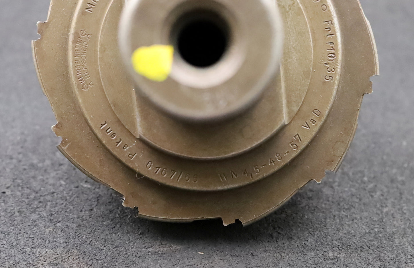 Bild des Artikels KLINGELNBERG-Palloid-Wälzfräser-m=-4,5-EGW-20°-Zahnform-I-1gg.-Rechts-Rest=70%